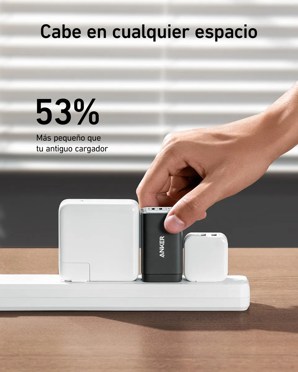 Anker Cargador 735 65W GaN II